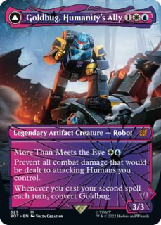 Goldbug, Humanity's Ally (Shattered Glass) - Universes Beyond: Transformers (BOT)