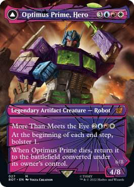 Optimus Prime, Hero (Shattered Glass) - Universes Beyond: Transformers (BOT)