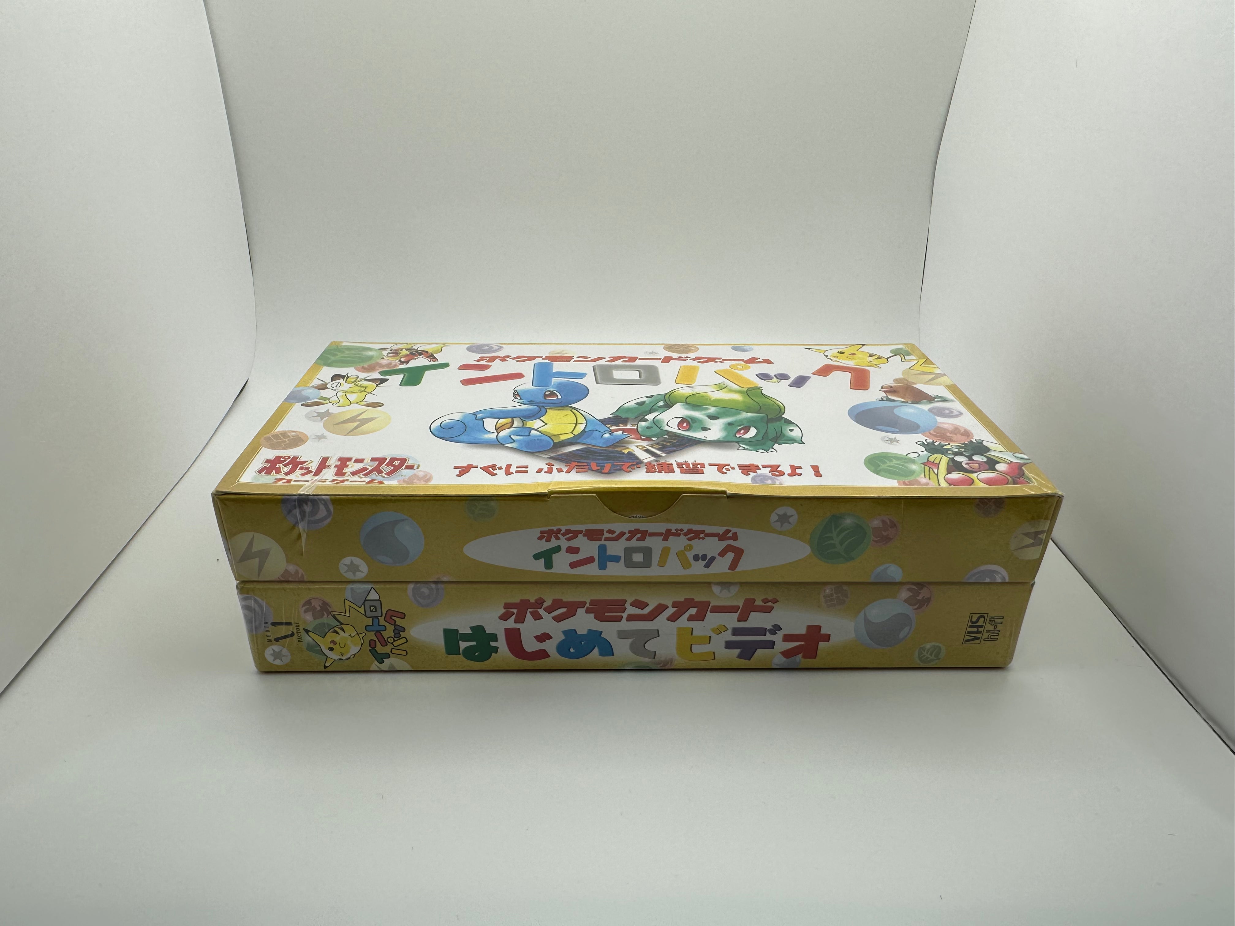 1999 Japanese Pokemon Intro Pack Deck VHS Sealed