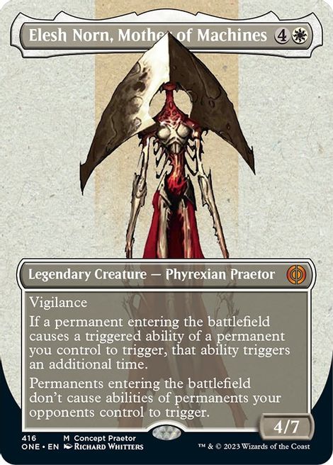 Elesh Norn, Mother of Machines (Concept Praetor) - Phyrexia: All Will Be One (ONE)