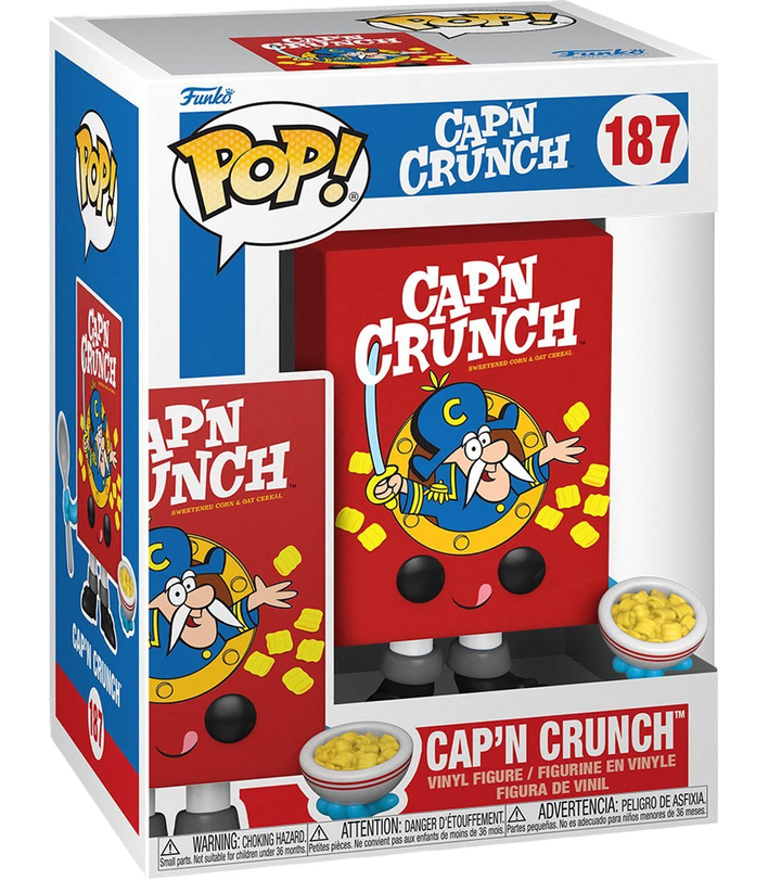 Funko Pop! Cap'N Crunch Cereal Box