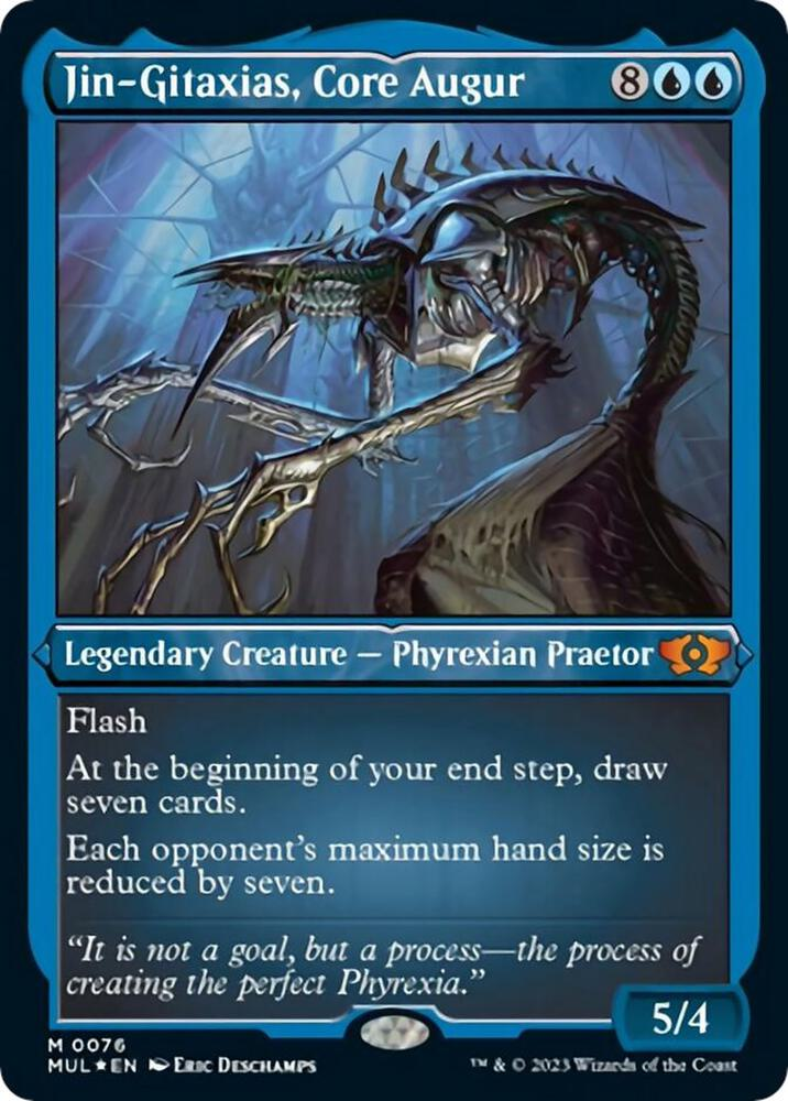 Jin-Gitaxias, Core Augur (Foil Etched) - March of the Machine: Multiverse Legends (MUL)