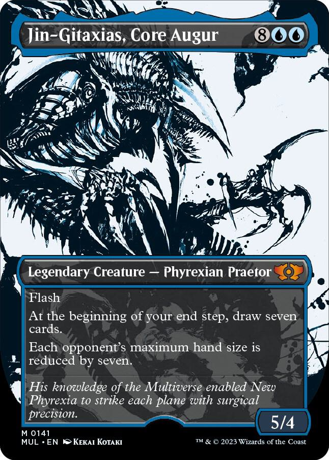 Jin-Gitaxias, Core Augur (Halo Foil) - March of the Machine: Multiverse Legends (MUL)