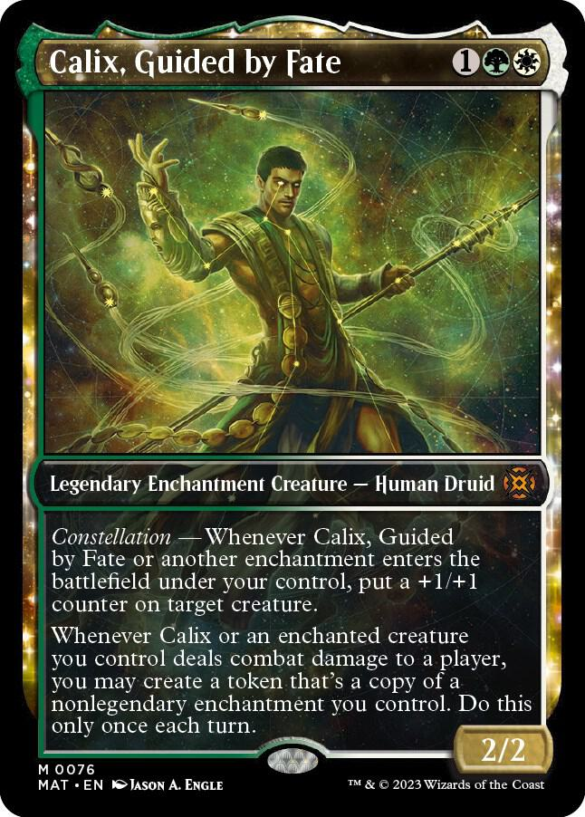 Calix, Guided by Fate (Showcase) - March of the Machine: The Aftermath (MAT)