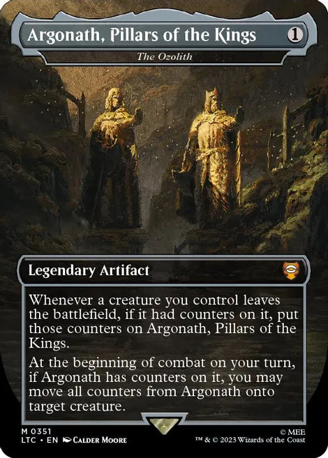 Argonath, Pillars of the Kings - The Ozolith - Commander: The Lord of the Rings: Tales of Middle-earth (LTC)