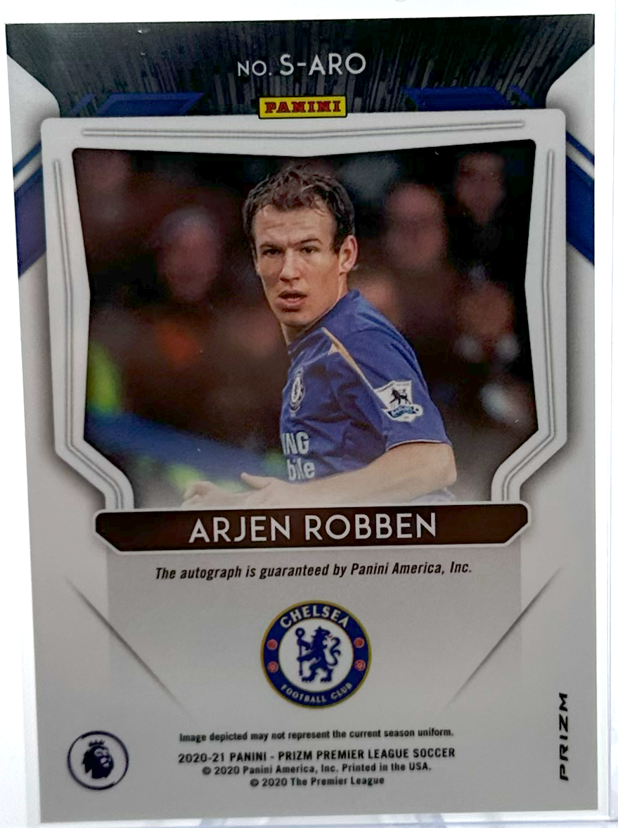 2020-21 Panini Prizm Premier League Soccer - Arjen Robben S-ARO - Pulsar Auto