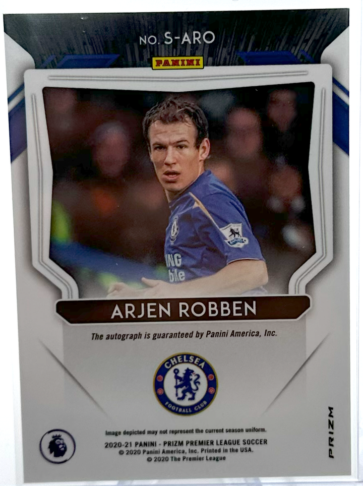 2020-21 Panini Prizm Premier League Soccer - Arjen Robben S-ARO - Pulsar Auto