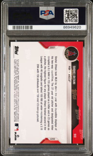 2021 Topps Now - Shohei Ohtani 910 - PSA 9