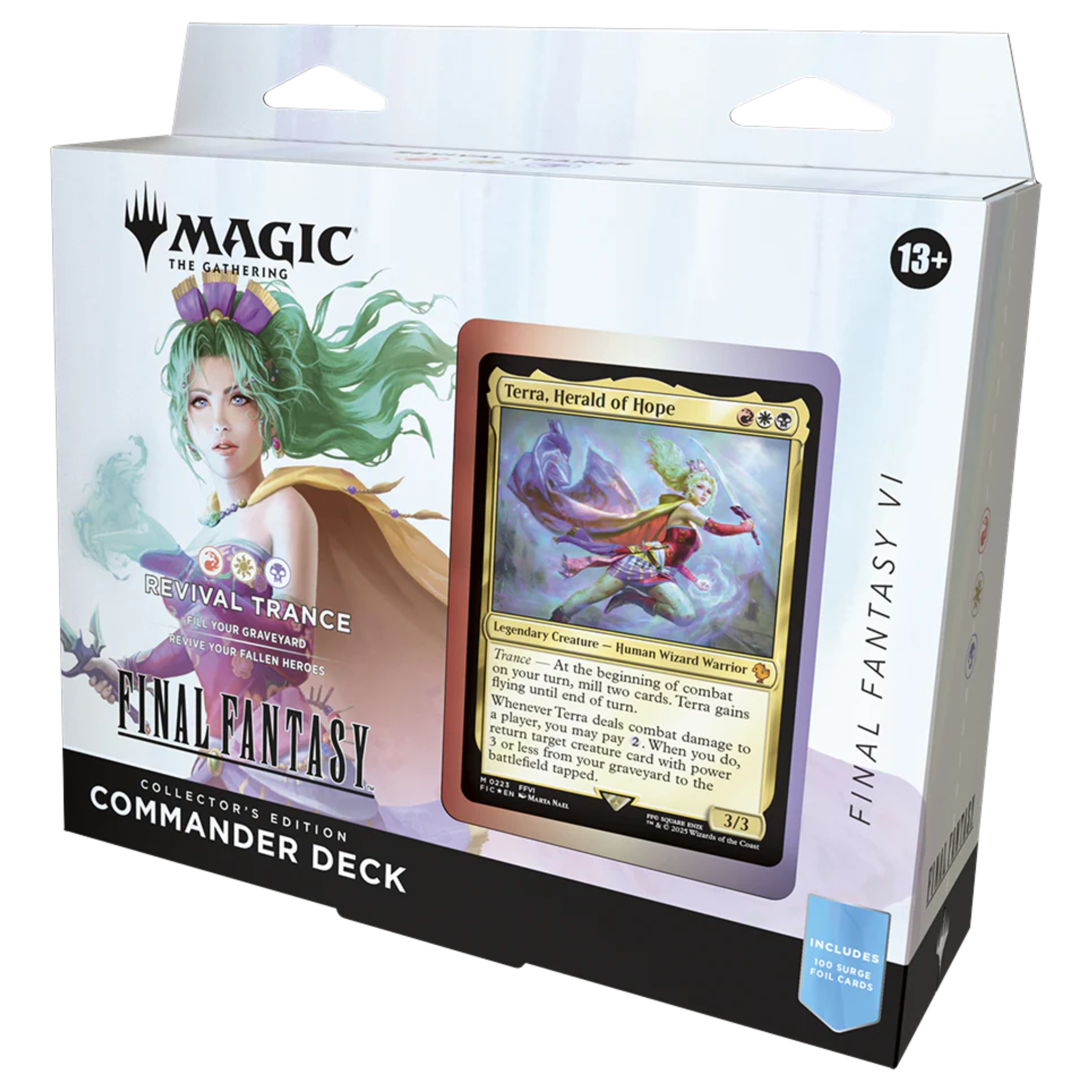 mtg final fantasy surge foil list Final Fantasy Collector Commander Deck | MTG Surge Foil Set