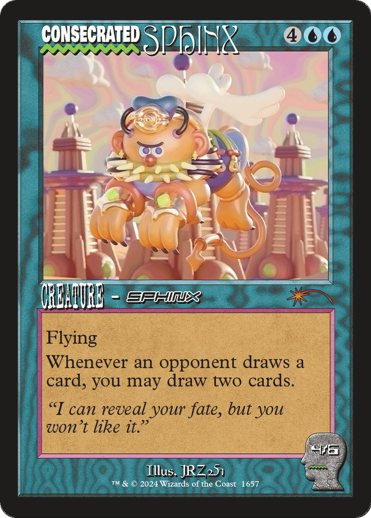 Consecrated Sphinx (1657) (Rainbow Foil)