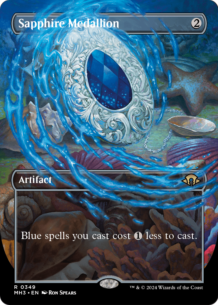 Sapphire Medallion (Borderless)