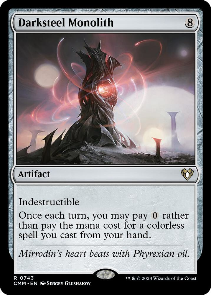 Darksteel Monolith - Commander Masters (CMM)