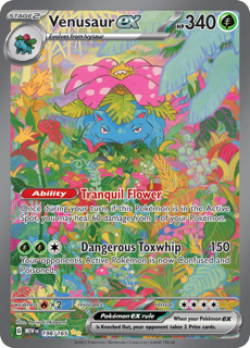 Venusaur ex - 198/165 - SV: Scarlet & Violet 151 (MEW)