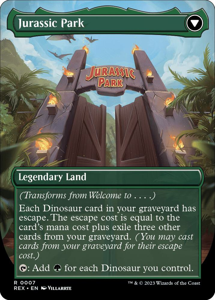 Welcome to . . . - Universes Beyond: Jurassic World Collection (REX)