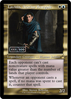 Lavinia, Azorius Renegade (Retro Frame) (Serial Numbered) - Ravnica Remastered (RVR)