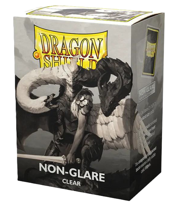 Dragon Shield Sleeves: Non-Glare Clear Matte (Box Of 100)