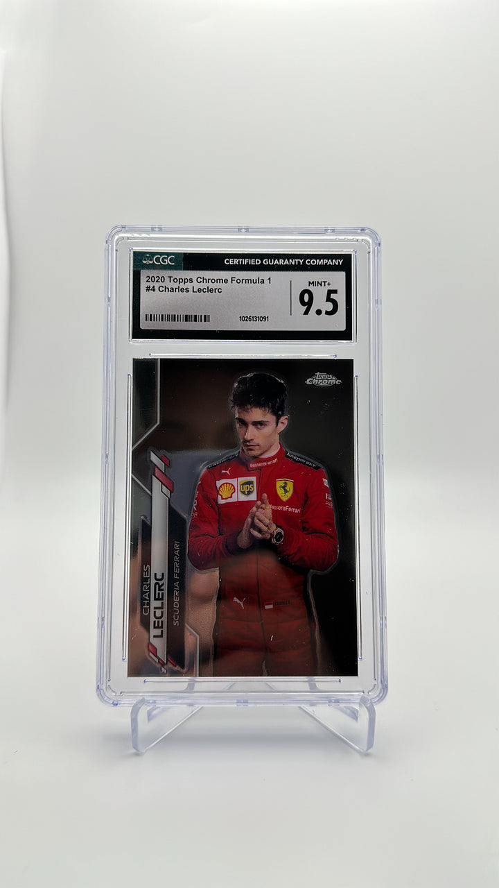 2020 Topps Chrome F1 - Charles Leclerc 4  - CGC 9.5