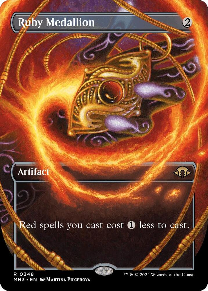 Ruby Medallion (Borderless) - Modern Horizons 3 (MH3)