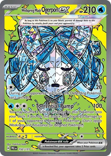 Wellspring Mask Ogerpon ex - 152/131 - SV: Prismatic Evolutions (PRE)