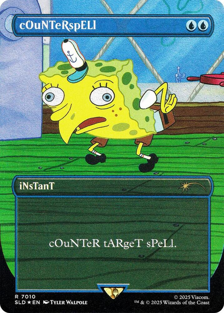 cOuNTeRspELl (7010) (Rainbow Foil) - Secret Lair Drop Series (SLD)