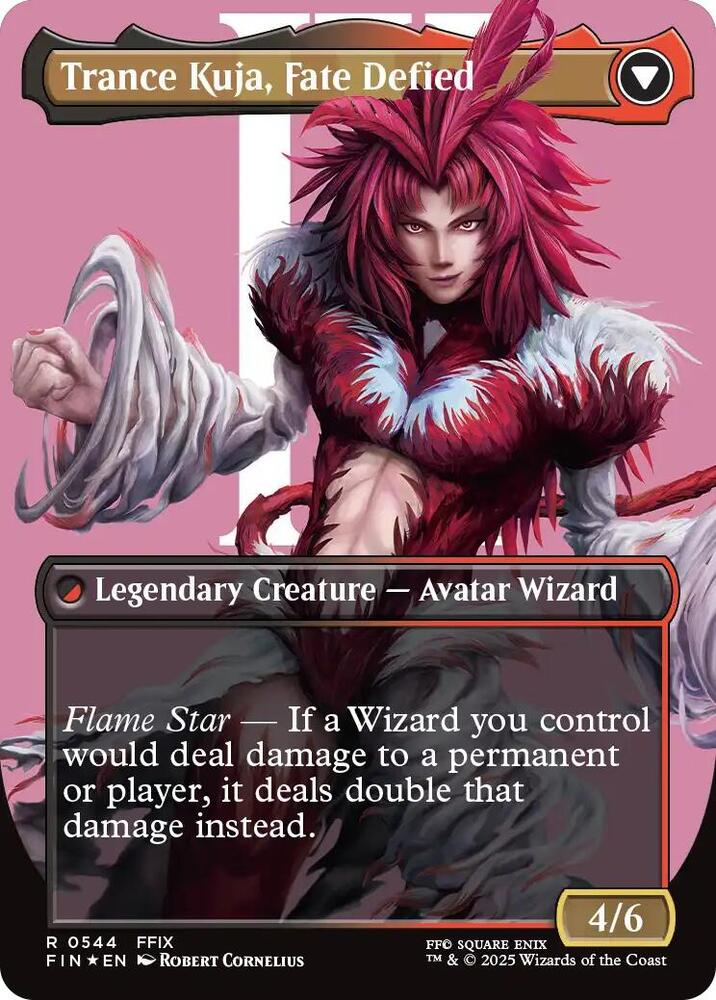 Kuja, Genome Sorcerer (Borderless) (Surge Foil) - Final Fantasy (FIN)