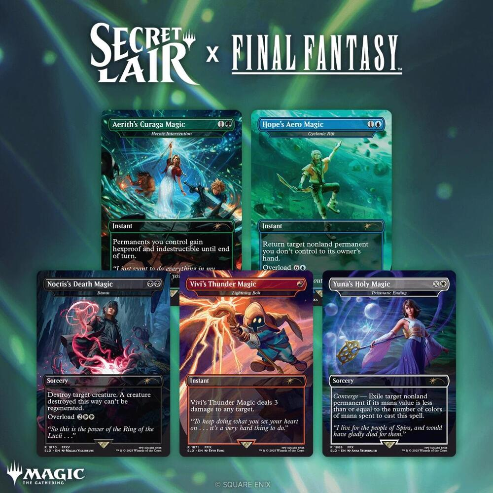 Secret Lair x Final Fantasy: Grimoire - Non-Foil Edition - Secret Lair Drop Series (SLD)