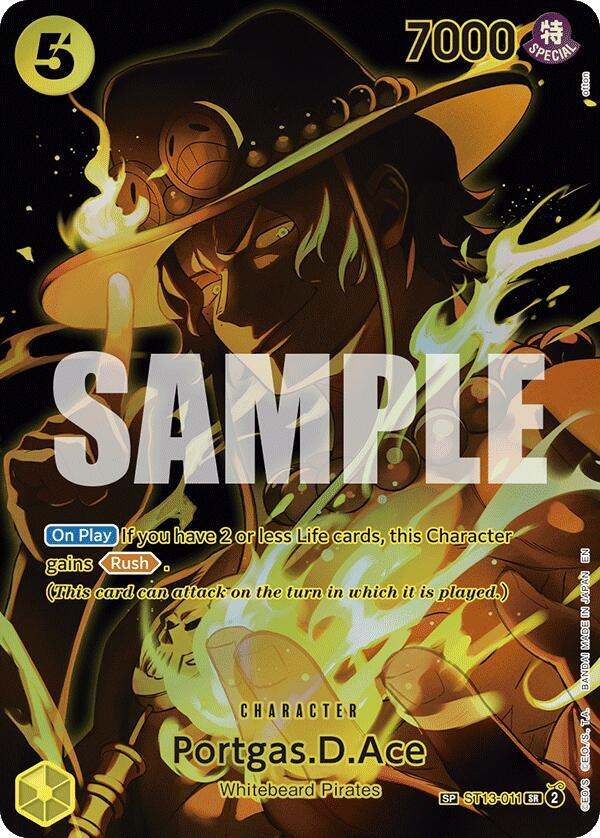Portgas.D.Ace (SP) - Legacy of the Master (OP12) – Cash Cards