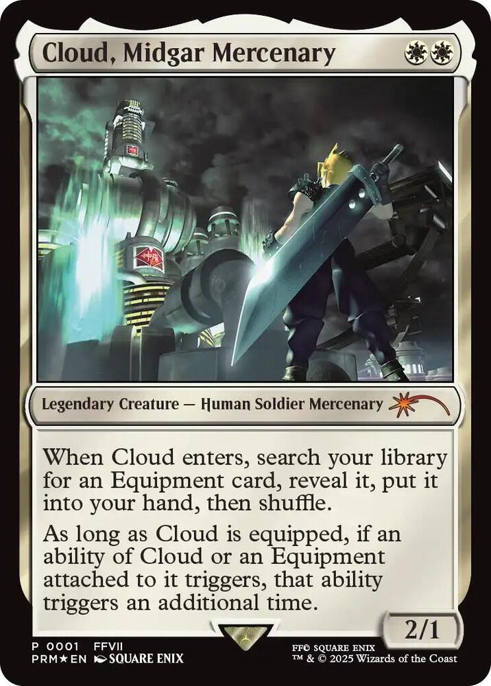 Cloud, Midgar Mercenary - Unique and Miscellaneous Promos (UMP)