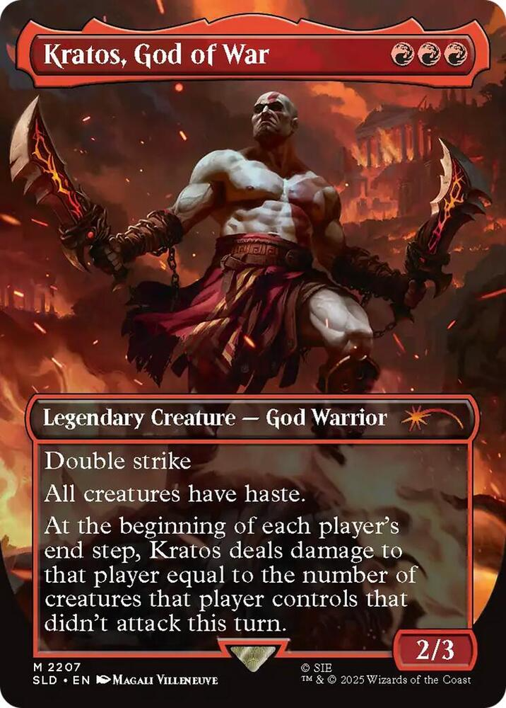 Kratos, God of War - Secret Lair Drop Series (SLD)