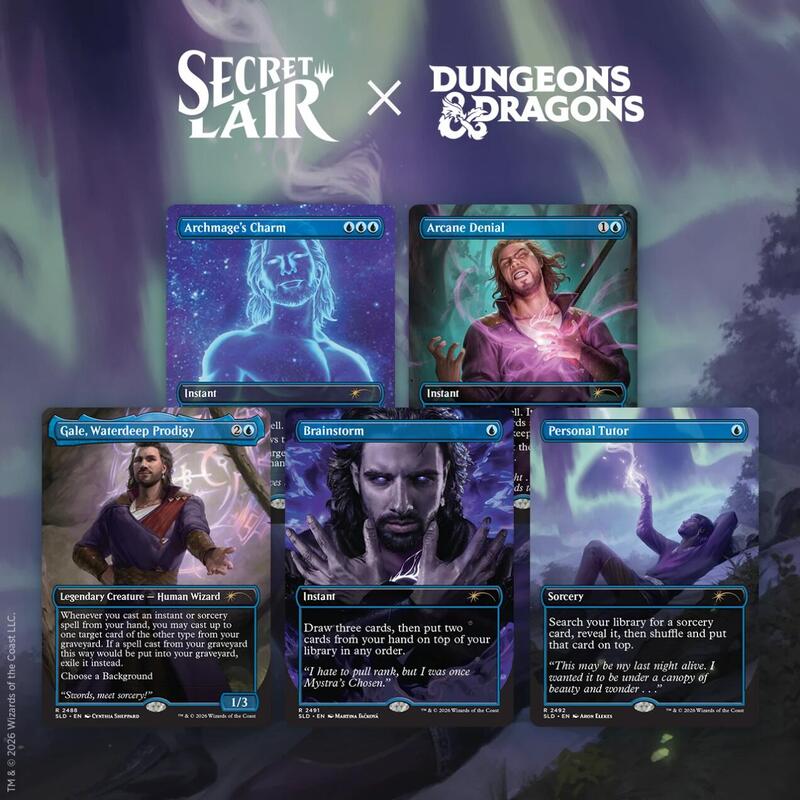 Secret Lair Drop: Secret Lair x Dungeons & Dragons: Gale’s Ambition ...