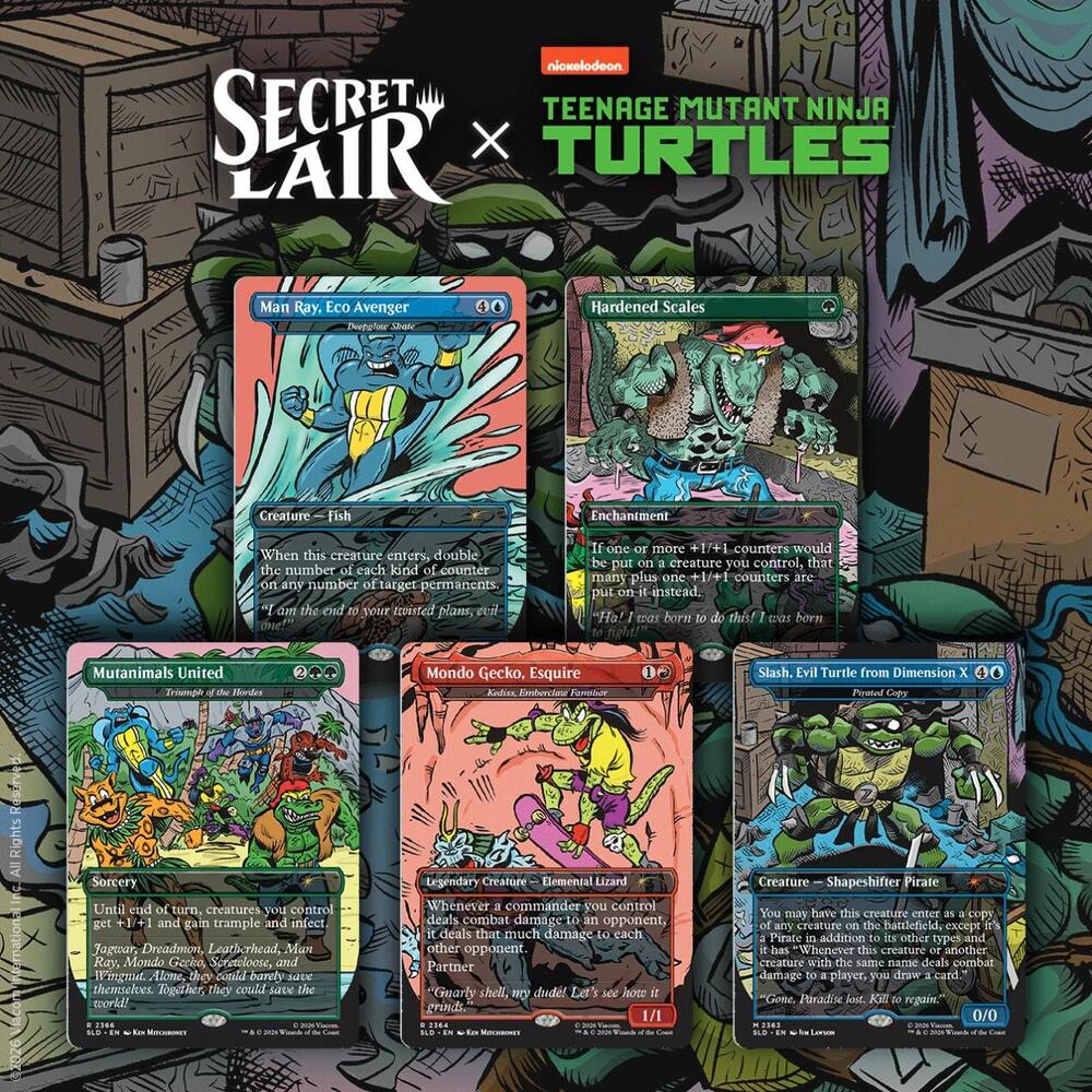 Secret Lair x Teenage Mutant Ninja Turtles: The Mighty Mutanimals - Non-Foil Edition