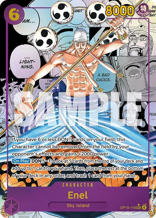 Enel (OP15-118) (Manga) - Adventure on Kami's Island (OP15-EB04)