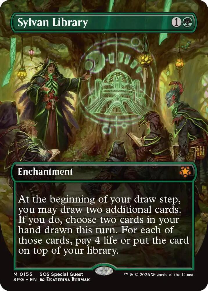 Sylvan Library (Borderless) - Special Guests (SPG)