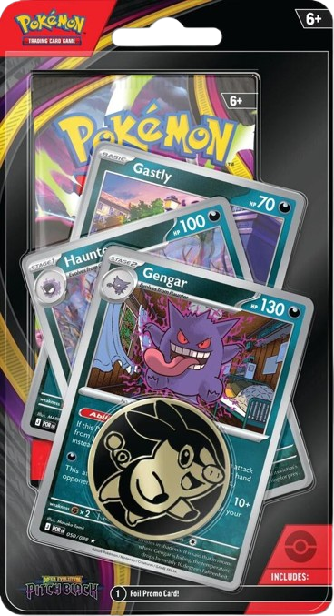Pitch Black Premium Checklane Blister [Gengar Line] - ME05: Pitch Black (PBL)