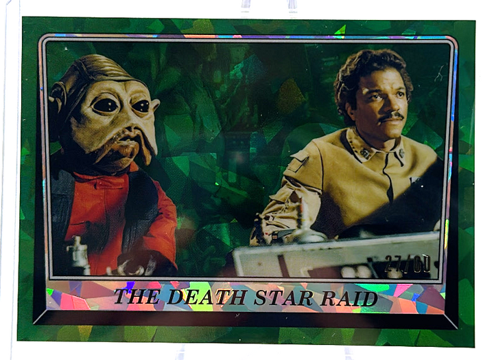 2023 Star Wars Sapphire - The Death Star Raid - Green /60