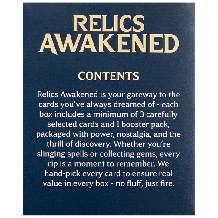 Relics Awakened Magic: The Gathering - $100 Repack