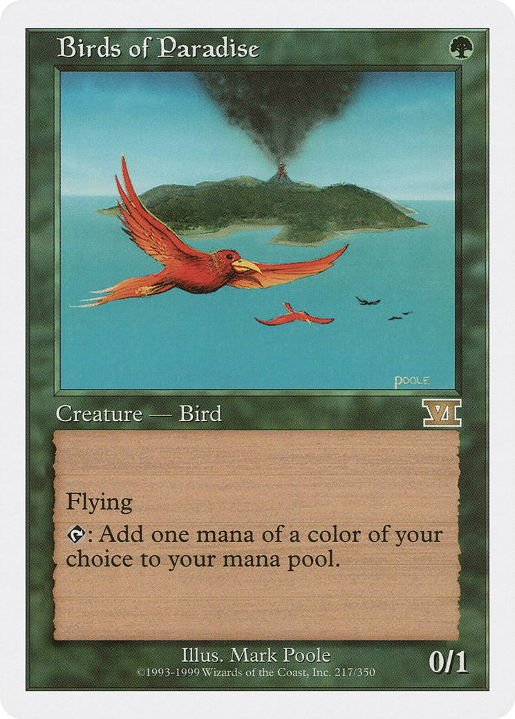Birds of Paradise - Classic Sixth Edition (6ED)