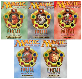 Portal Second Age Theme Decks