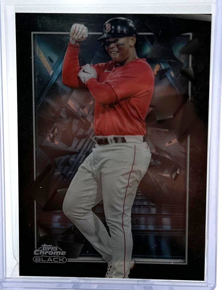 2024 Topps Chrome Black - Rafael Devers DOD-20  - Depths of Darkness