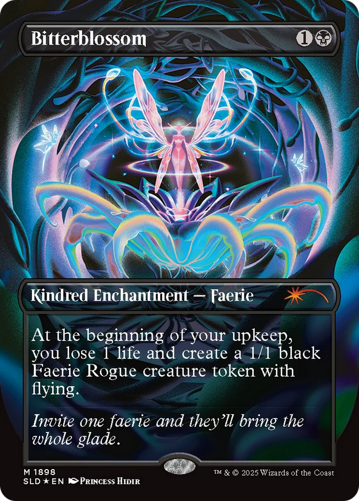 Bitterblossom (Double Rainbow Foil) - Secret Lair Drop