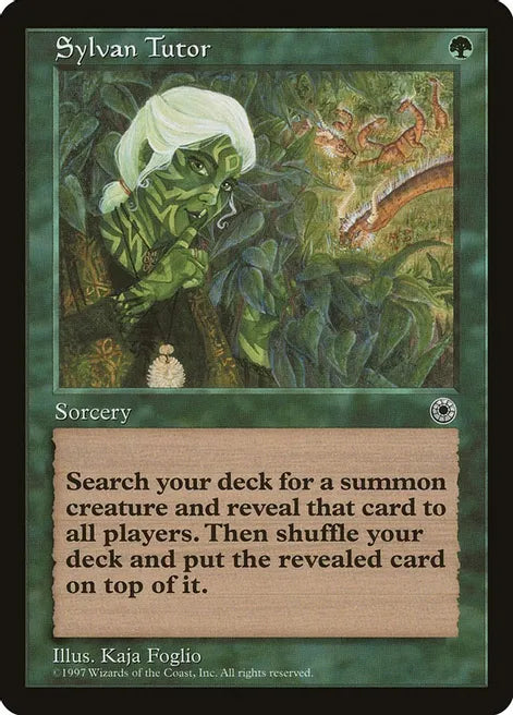 Sylvan Tutor - Portal (POR)- (Condition: Near Mint)