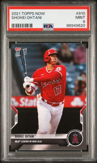 2021 Topps Now - Shohei Ohtani 910 - PSA 9