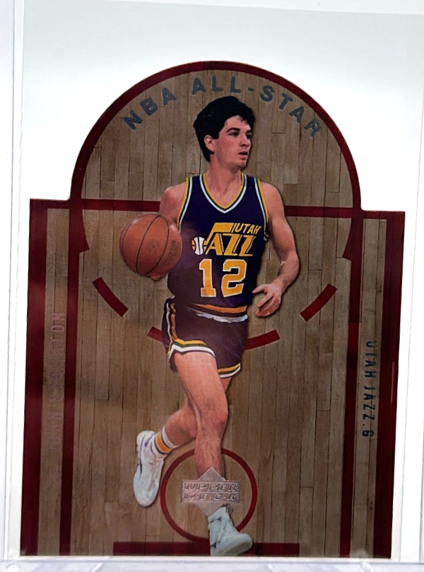 2007-08 NBA Upper Deck - John Stockton AS-24 - All Star Die Cut