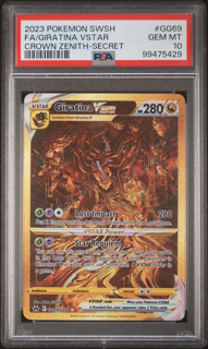 Giratina Vstar GG69/GG70 Crown Zenith - 2023 Pokemon - PSA 10