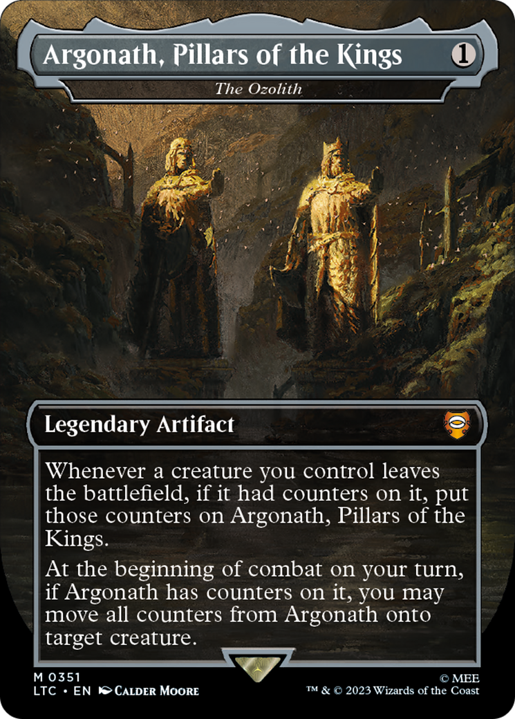 Argonath, Pillars of the Kings - The Ozolith (Borderless)