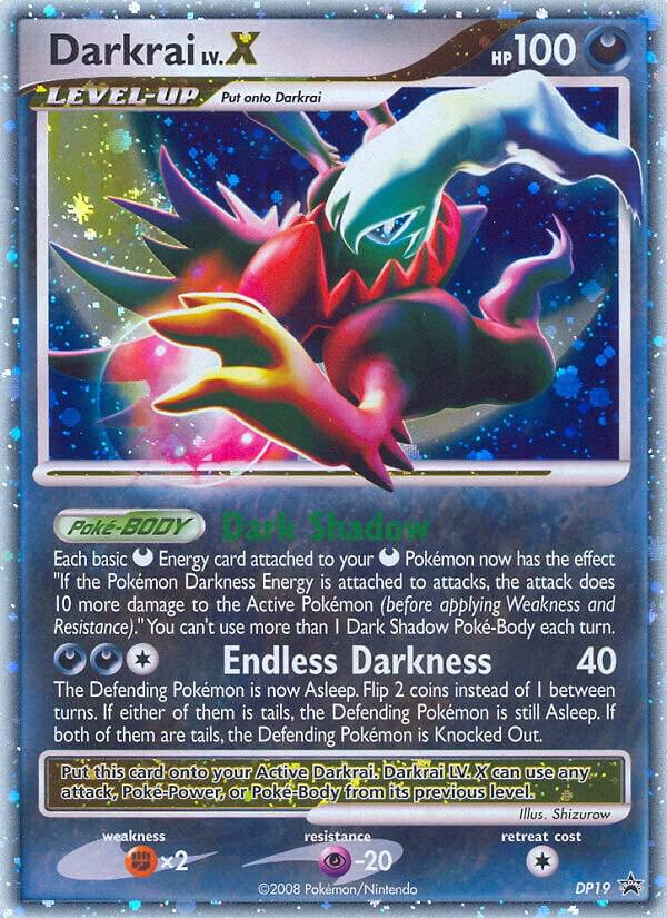 Darkrai LV.X - DP19 - Diamond and Pearl Promos (PR)