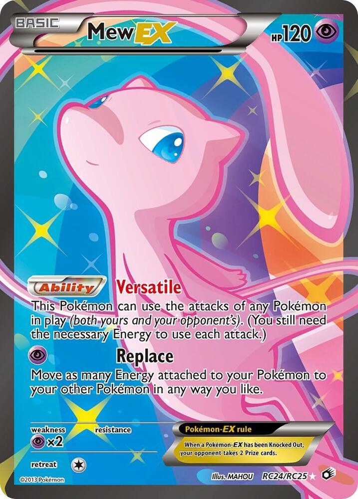 Mew EX (Full Art) - Legendary Treasures: Radiant Collection (LTR