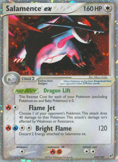 Salamence ex - Deoxys (DX) NM