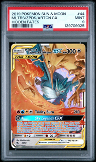 Moltres Zapdos Articuno 44 - Hidden Fates - 2019 Pokemon - PSA 9