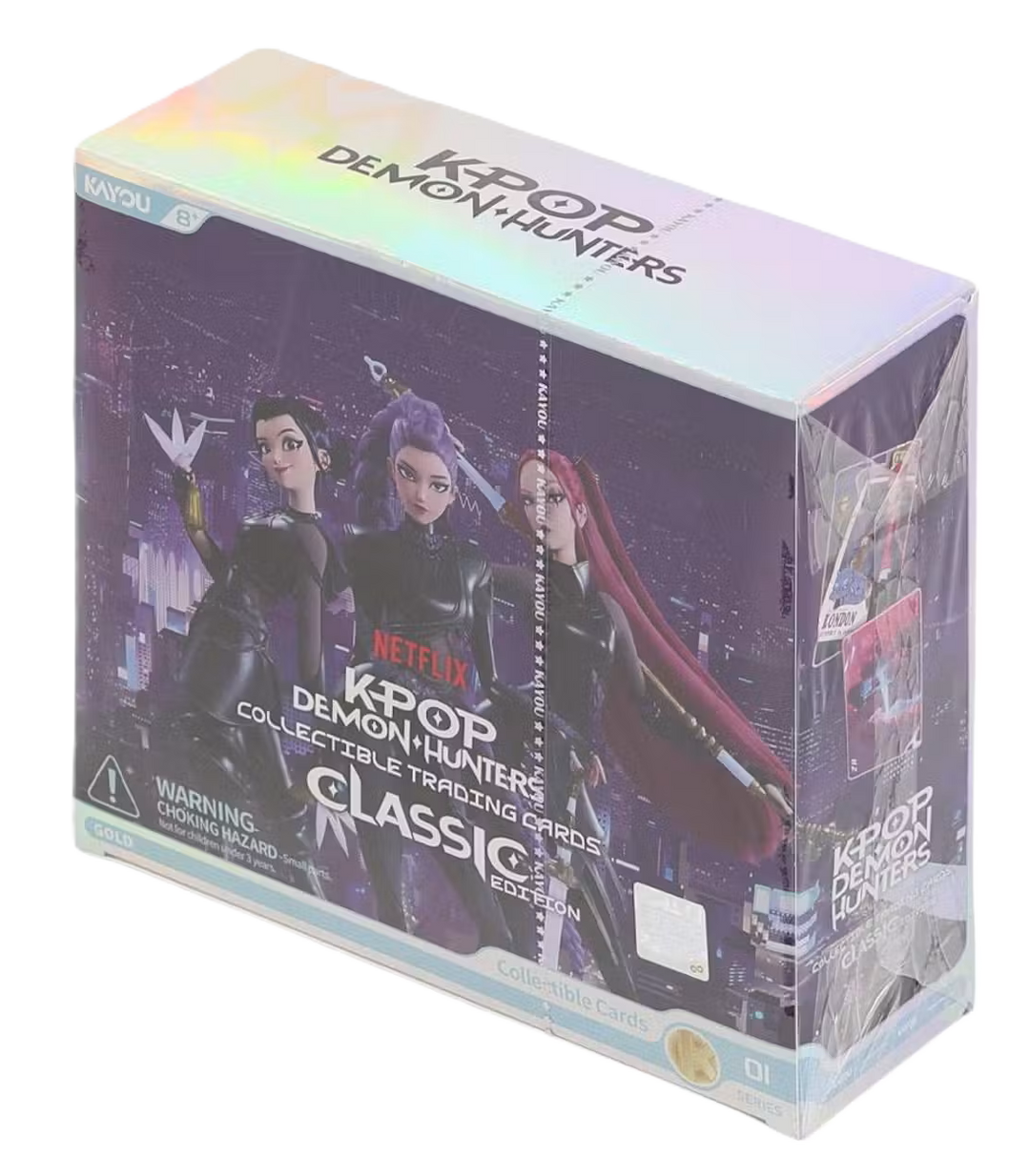 Kayou KPop Demon Hunters- World Tour Collectible Cards Hobby Box- Series 1 -Classic Edition